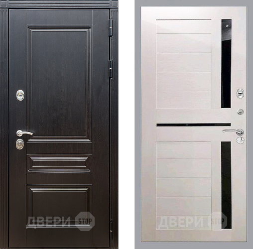Входная металлическая Дверь Стоп МЕГАПОЛИС СБ-18 Лиственница беж в Можайске