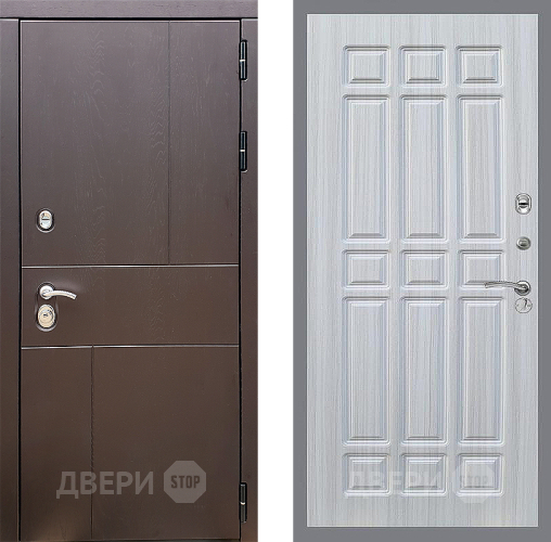 Входная металлическая Дверь Стоп УРБАН ФЛ-33 Сандал белый в Можайске