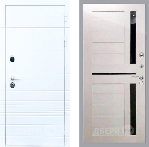 Входная металлическая Дверь Стоп ТРЕНДО СБ-18 Лиственница беж в Можайске