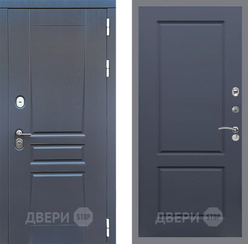 Входная металлическая Дверь Стоп ПЛАТИНУМ ФЛ-117 Силк титан в Можайске