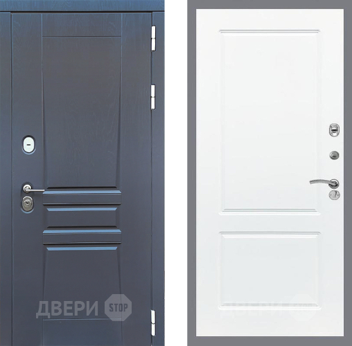 Входная металлическая Дверь Стоп ПЛАТИНУМ ФЛ-117 Силк Сноу в Можайске