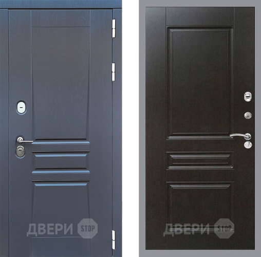 Входная металлическая Дверь Стоп ПЛАТИНУМ ФЛ-243 Венге в Можайске