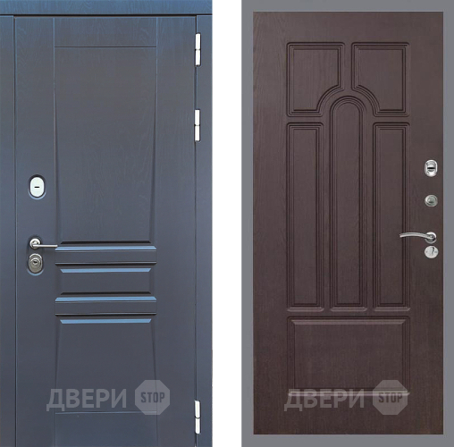 Входная металлическая Дверь Стоп ПЛАТИНУМ ФЛ-58 Венге в Можайске