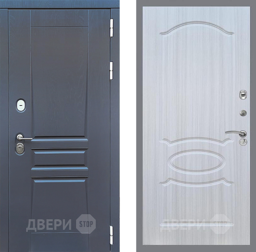 Входная металлическая Дверь Стоп ПЛАТИНУМ ФЛ-128 Сандал белый в Можайске