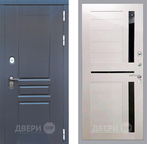 Входная металлическая Дверь Стоп ПЛАТИНУМ СБ-18 Лиственница беж в Можайске