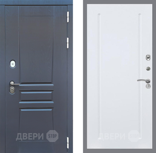 Входная металлическая Дверь Стоп ПЛАТИНУМ ФЛ-68 Силк Сноу в Можайске