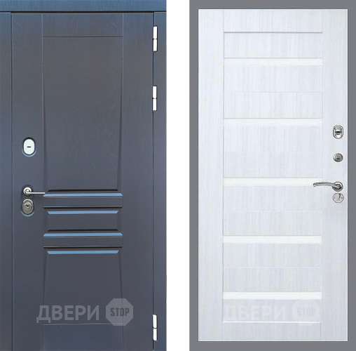 Входная металлическая Дверь Стоп ПЛАТИНУМ СБ-14 Сандал белый в Можайске