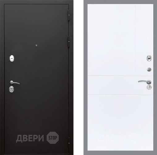 Входная металлическая Дверь Стоп КЛАССИК Шагрень ФЛ-290 Силк Сноу в Можайске