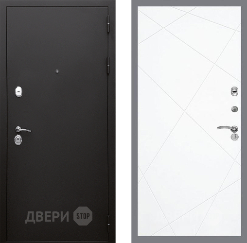 Входная металлическая Дверь Стоп КЛАССИК Шагрень ФЛ-291 Силк Сноу в Можайске