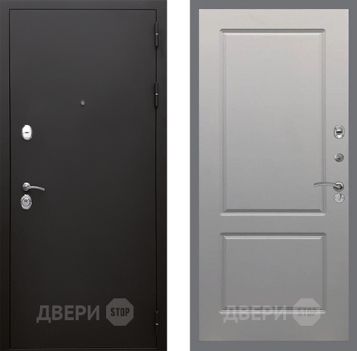 Дверь Стоп КЛАССИК Шагрень ФЛ-117 Грей софт в Можайске