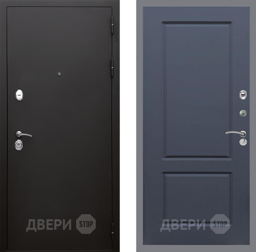 Входная металлическая Дверь Стоп КЛАССИК Шагрень ФЛ-117 Силк титан в Можайске