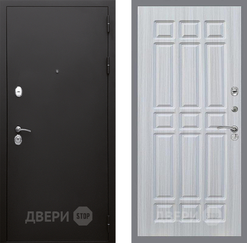 Входная металлическая Дверь Стоп КЛАССИК Шагрень ФЛ-33 Сандал белый в Можайске