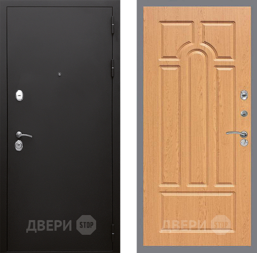 Входная металлическая Дверь Стоп КЛАССИК Шагрень ФЛ-58 Дуб в Можайске