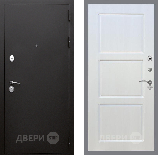 Входная металлическая Дверь Стоп КЛАССИК Шагрень ФЛ-3 Лиственница беж в Можайске