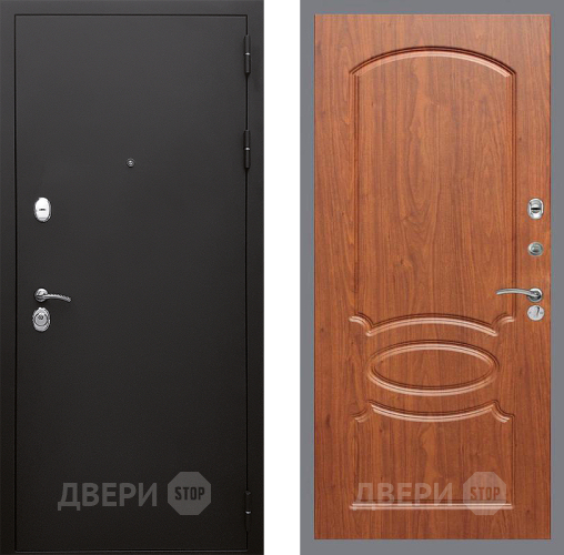 Входная металлическая Дверь Стоп КЛАССИК Шагрень ФЛ-128 Береза мореная в Можайске