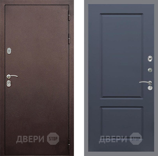 Дверь Стоп КЛАССИК Медь ФЛ-117 Силк титан в Можайске