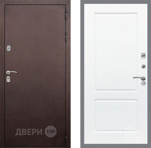 Дверь Стоп КЛАССИК Медь ФЛ-117 Силк Сноу в Можайске
