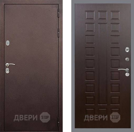 Входная металлическая Дверь Стоп КЛАССИК Медь ФЛ-183 Венге в Можайске