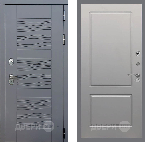 Входная металлическая Дверь Стоп СКАНДИ ФЛ-117 Грей софт в Можайске