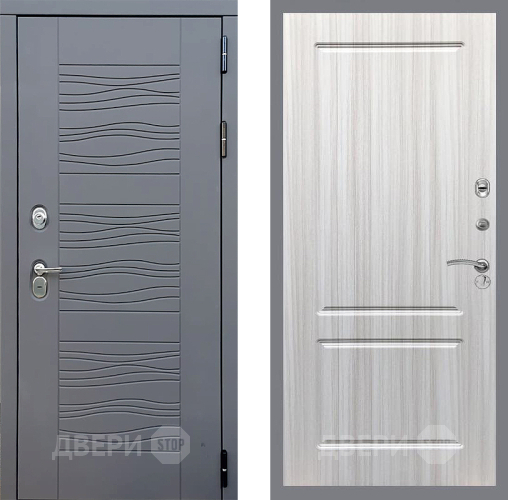 Входная металлическая Дверь Стоп СКАНДИ ФЛ-117 Сандал белый в Можайске