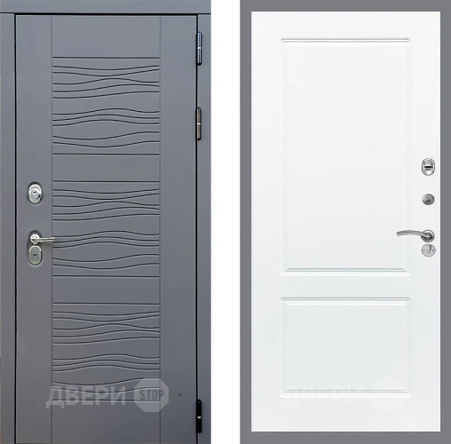 Входная металлическая Дверь Стоп СКАНДИ ФЛ-117 Силк Сноу в Можайске