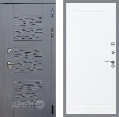 Входная металлическая Дверь Стоп СКАНДИ ФЛ-119 Силк Сноу в Можайске
