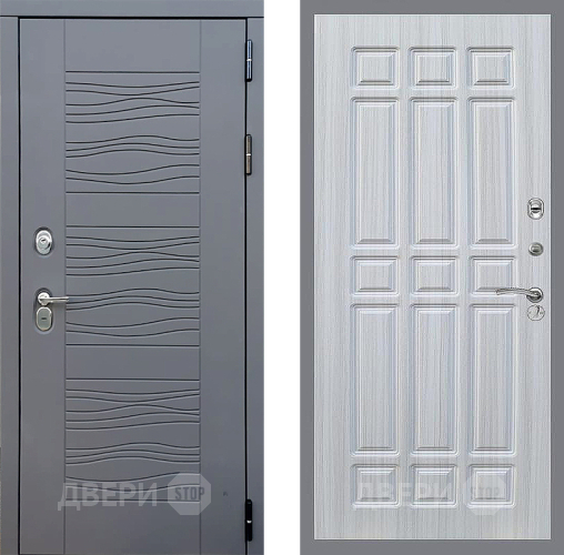 Входная металлическая Дверь Стоп СКАНДИ ФЛ-33 Сандал белый в Можайске