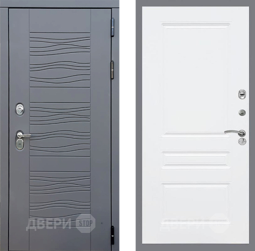 Дверь Стоп СКАНДИ ФЛ-243 Силк Сноу в Можайске