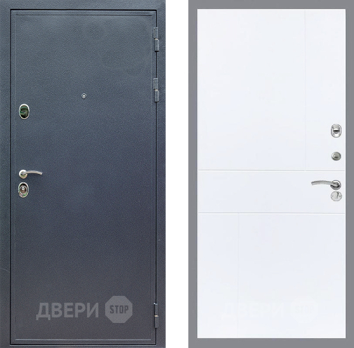 Входная металлическая Дверь Стоп СИЛЬВЕР ФЛ-290 Силк Сноу в Можайске