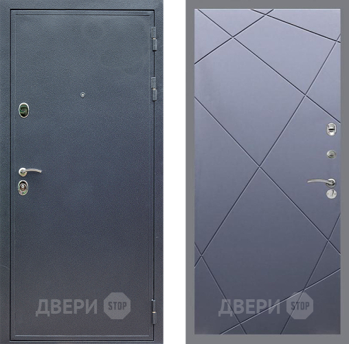 Входная металлическая Дверь Стоп СИЛЬВЕР ФЛ-291 Силк титан в Можайске