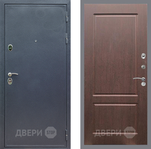 Входная металлическая Дверь Стоп СИЛЬВЕР ФЛ-117 Орех премиум в Можайске