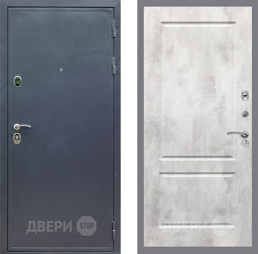 Дверь Стоп СИЛЬВЕР ФЛ-117 Бетон светлый в Можайске
