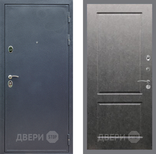 Входная металлическая Дверь Стоп СИЛЬВЕР ФЛ-117 Штукатурка графит в Можайске