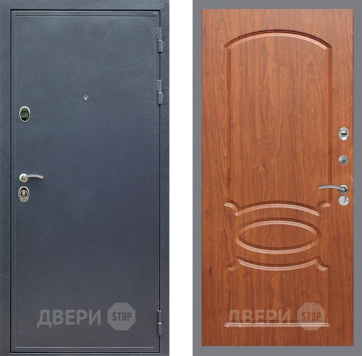 Входная металлическая Дверь Стоп СИЛЬВЕР ФЛ-128 Береза мореная в Можайске