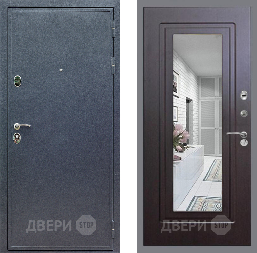 Дверь Стоп СИЛЬВЕР Зеркало ФЛ-120 Венге в Можайске