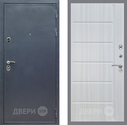 Входная металлическая Дверь Стоп СИЛЬВЕР ФЛ-102 Сандал белый в Можайске