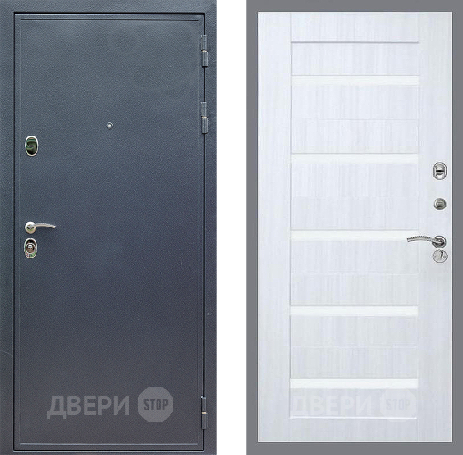 Входная металлическая Дверь Стоп СИЛЬВЕР СБ-14 Сандал белый в Можайске