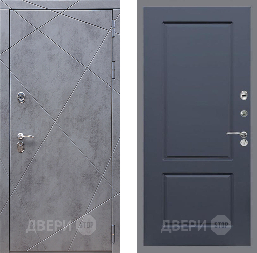 Входная металлическая Дверь Стоп Лучи ФЛ-117 Силк титан в Можайске