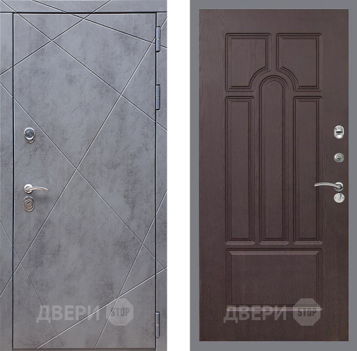 Входная металлическая Дверь Стоп Лучи ФЛ-58 Венге в Можайске