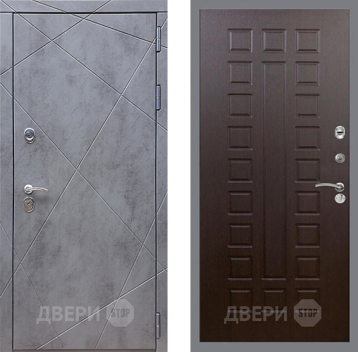 Входная металлическая Дверь Стоп Лучи ФЛ-183 Венге в Можайске
