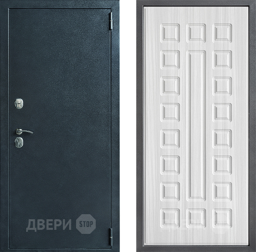 Входная металлическая Дверь Дверной континент ДК-70 Дизайн ФЛ-183 Сандал белый в Можайске