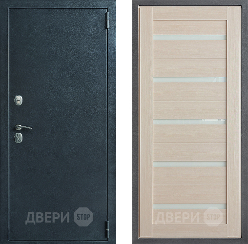 Входная металлическая Дверь Дверной континент ДК-70 Дизайн ФЛ-47 Лиственница белая в Можайске