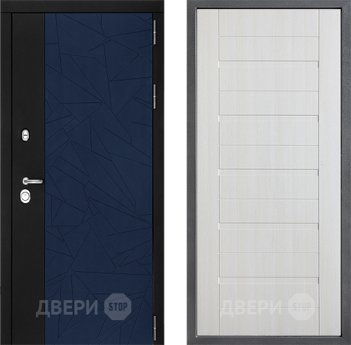 Входная металлическая Дверь Дверной континент ДК-9 ФЛ-70 Лиственница белая в Можайске