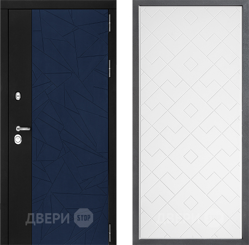 Дверь Дверной континент ДК-9 ФЛ-Тиффани Белый софт в Можайске