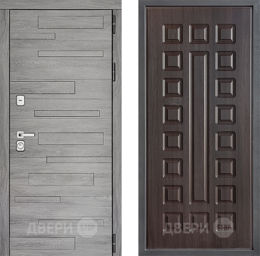 Входная металлическая Дверь Дверной континент ДК-10 ФЛ-183 Венге в Можайске