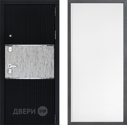 Входная металлическая Дверь Дверной континент ДК-13 ФЛ-649 Белый софт в Можайске