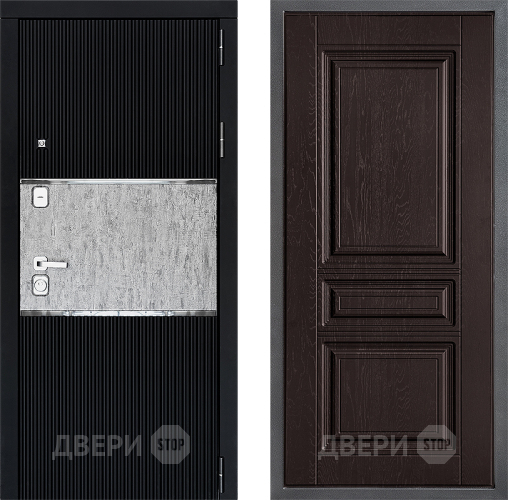 Дверь Дверной континент ДК-13 ФЛ-243 Дуб шоколадный в Можайске