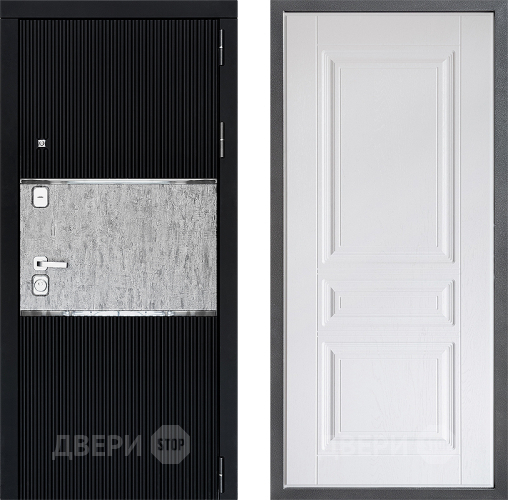 Входная металлическая Дверь Дверной континент ДК-13 ФЛ-243 Альберо Браш серебро в Можайске