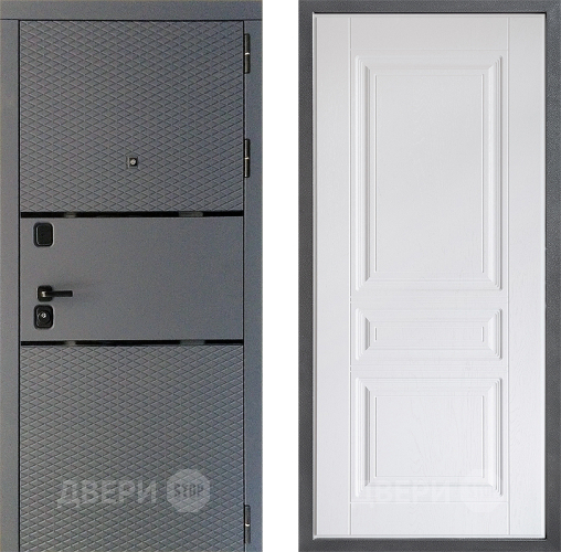 Дверь Дверной континент Диамант Дизайн ФЛ-243 Альберо Браш серебро в Можайске