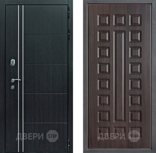 Дверь Дверной континент Теплолюкс Дизайн ФЛ-183 Венге в Можайске